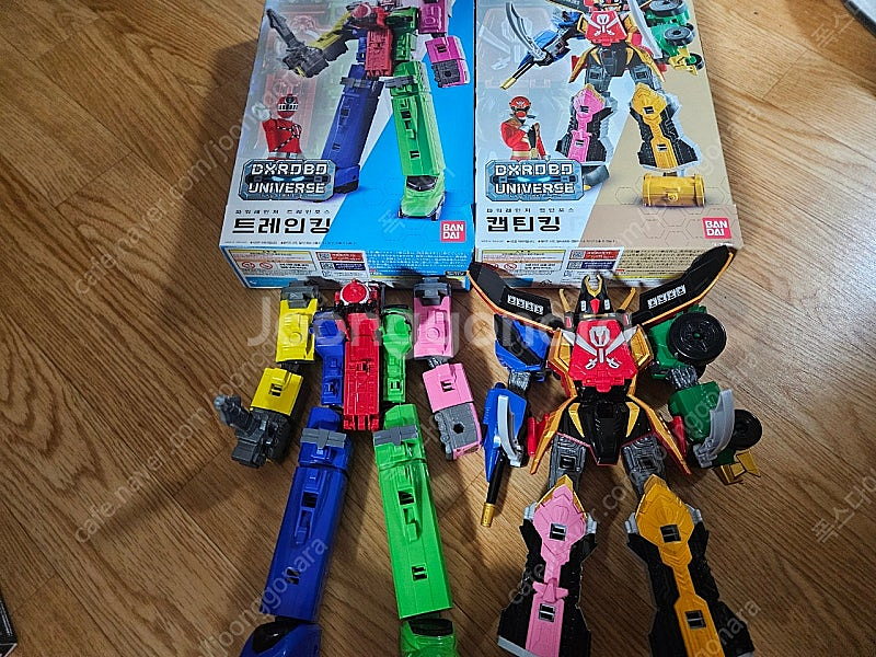 오늘만 할인)DX 로보 유니버스 캡틴킹(고카이오), 트레인킹(토큐오) 일괄 6만--0